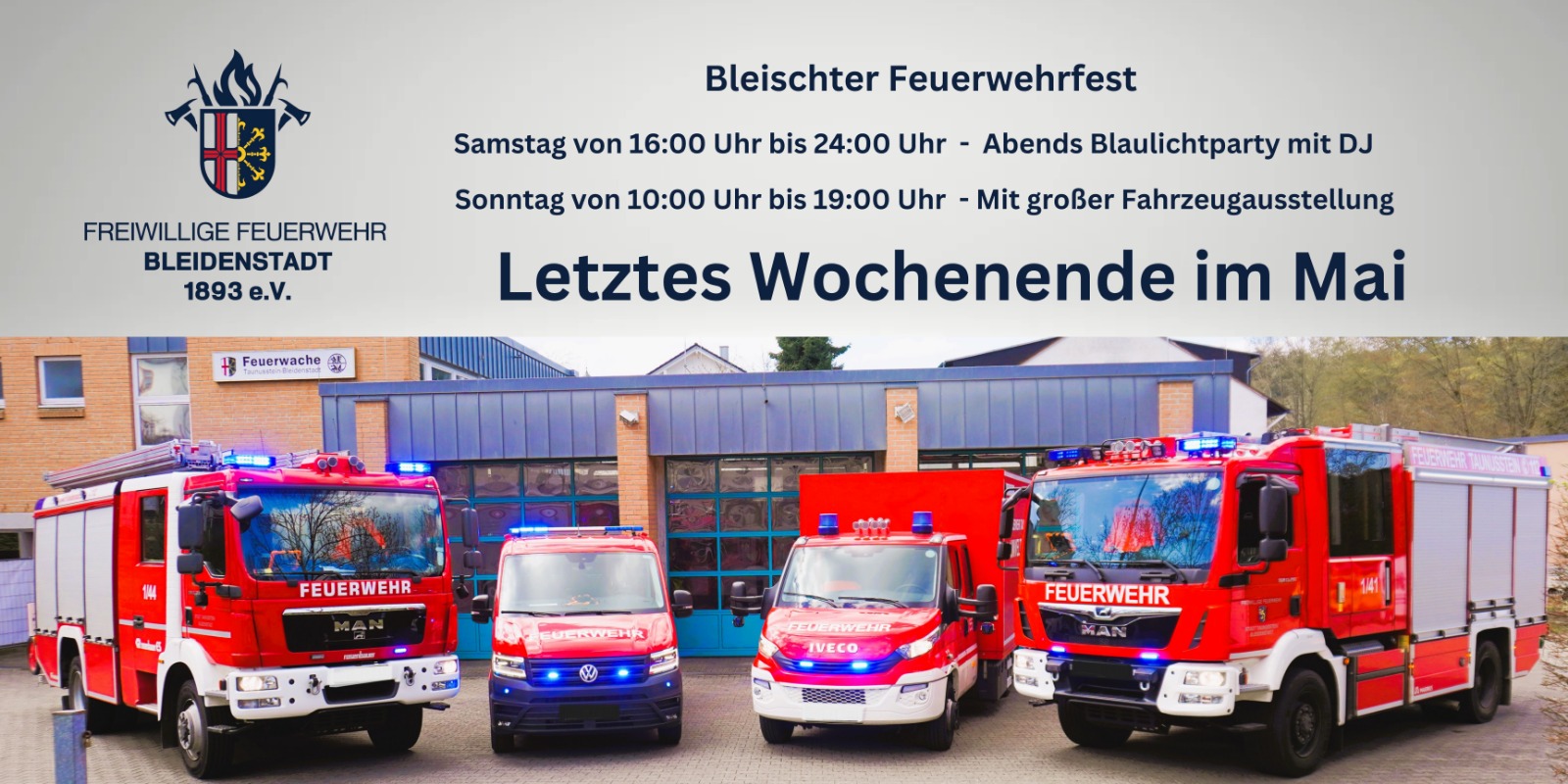 Werbung Feuerwehrfest